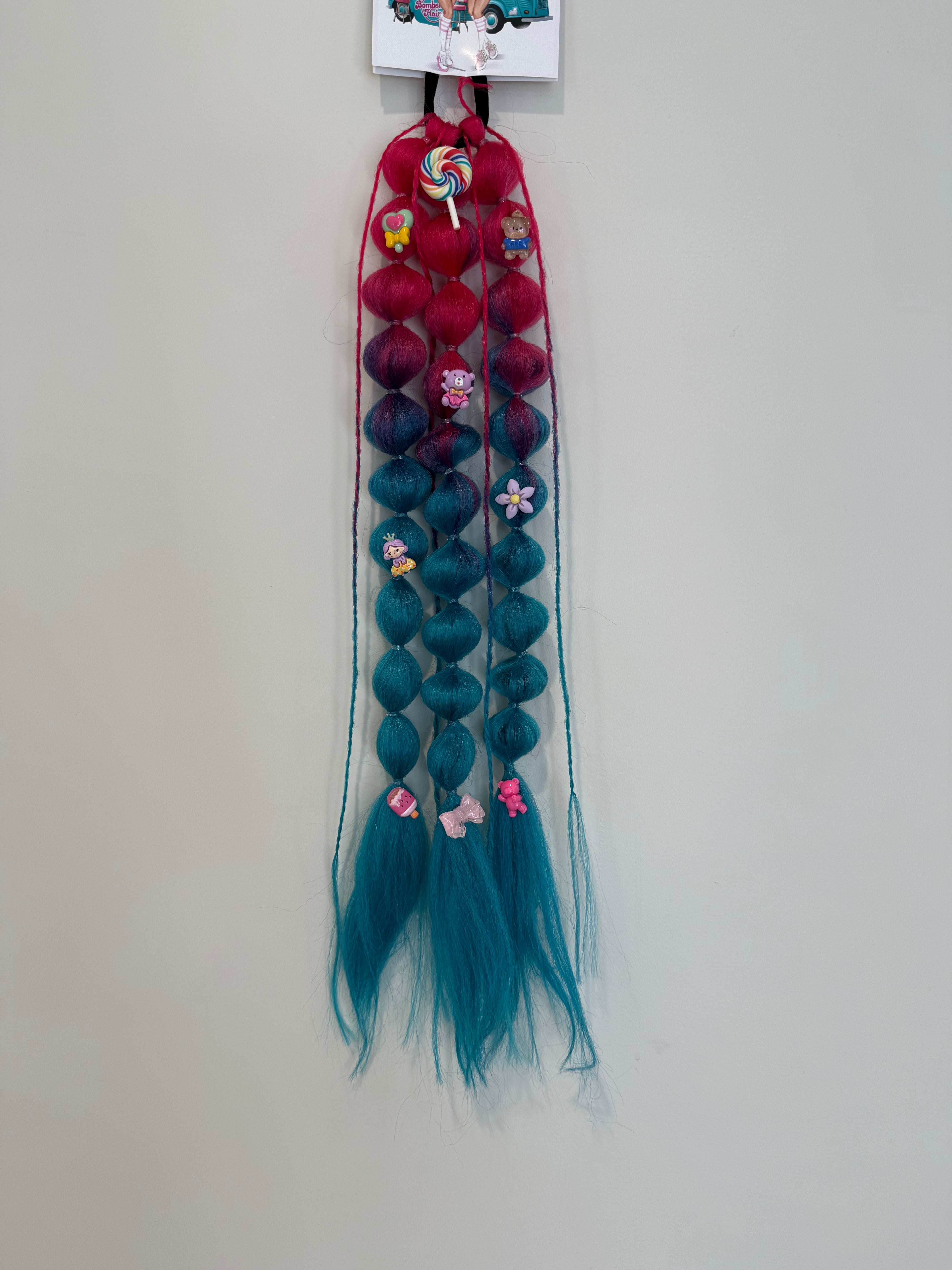Bubble Braids with Charms