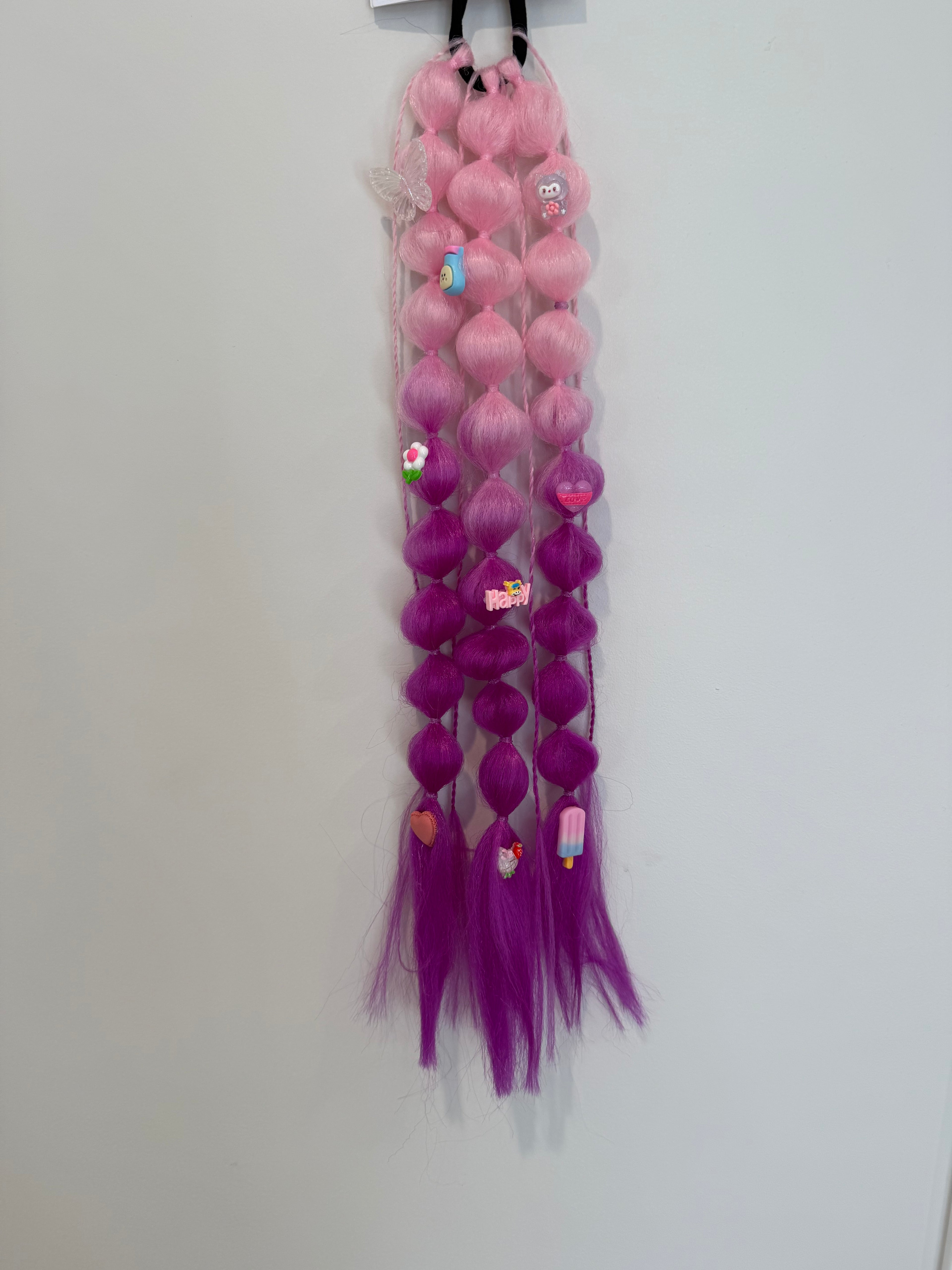 Bubble Braids with Charms
